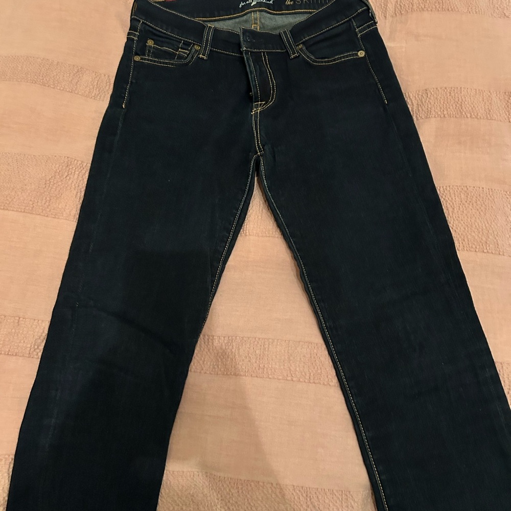 7 for All Mankind Women's Black Jeans